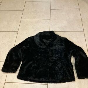 Venezia Midnight Black Teddy Jacket